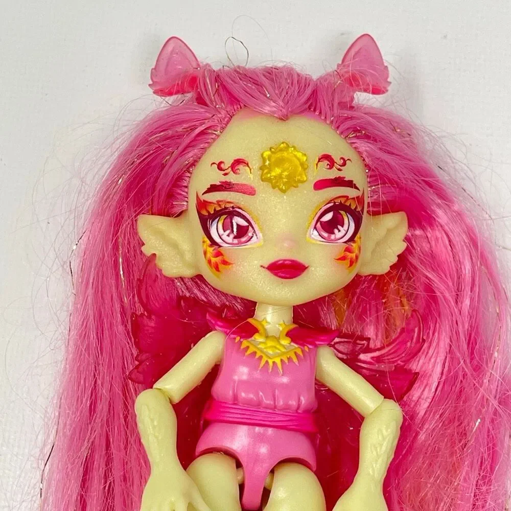 Magic Mixies Pixlings Marena the Mermaid & Pheona The Pheonix Doll Lot of 2